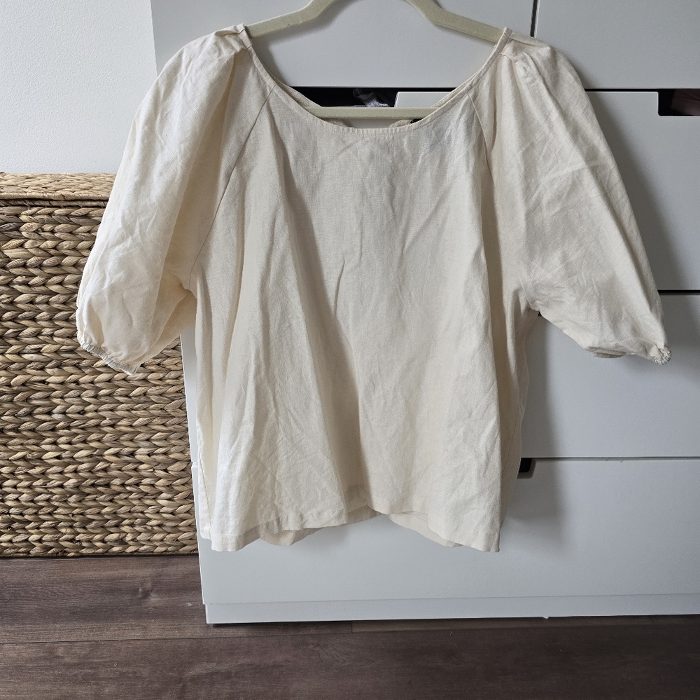 Women's ModCloth Cream Top